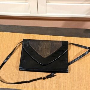 Vintage Bruno Magli Crossbody Envelope Clutch